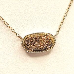 Kendra Scott Gold Pendant Necklace